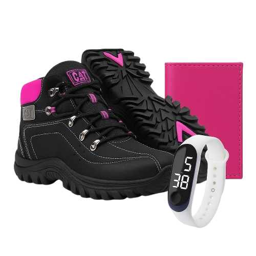 Bota Caterpillar Rosa